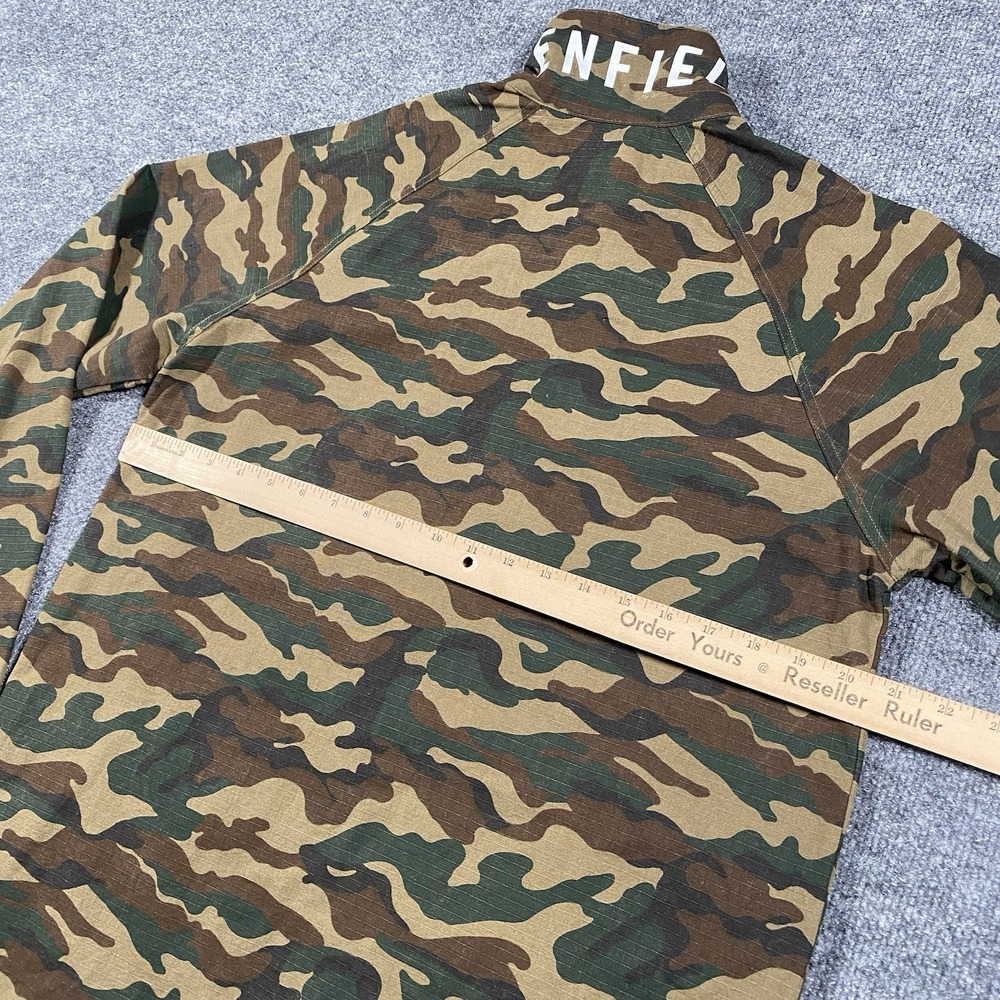 Penfield Woodland Ripstop Camo Long Sleeve Snap Shirt Mens Small Shacket - Picture 8 of 9